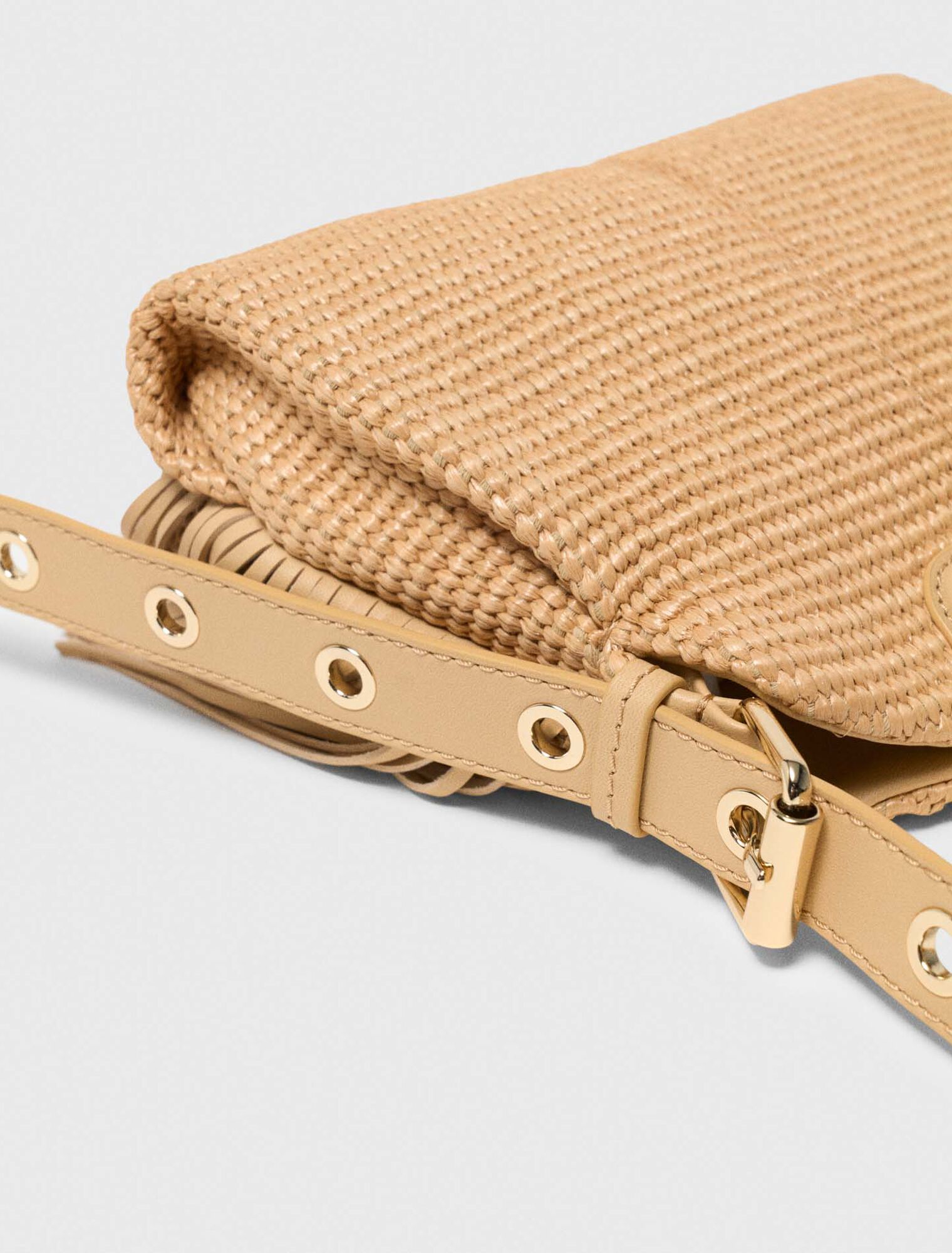 Sac Miss M mini effet raphia