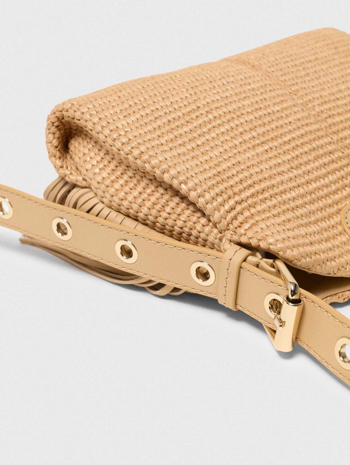 Sac Miss M mini effet raphia