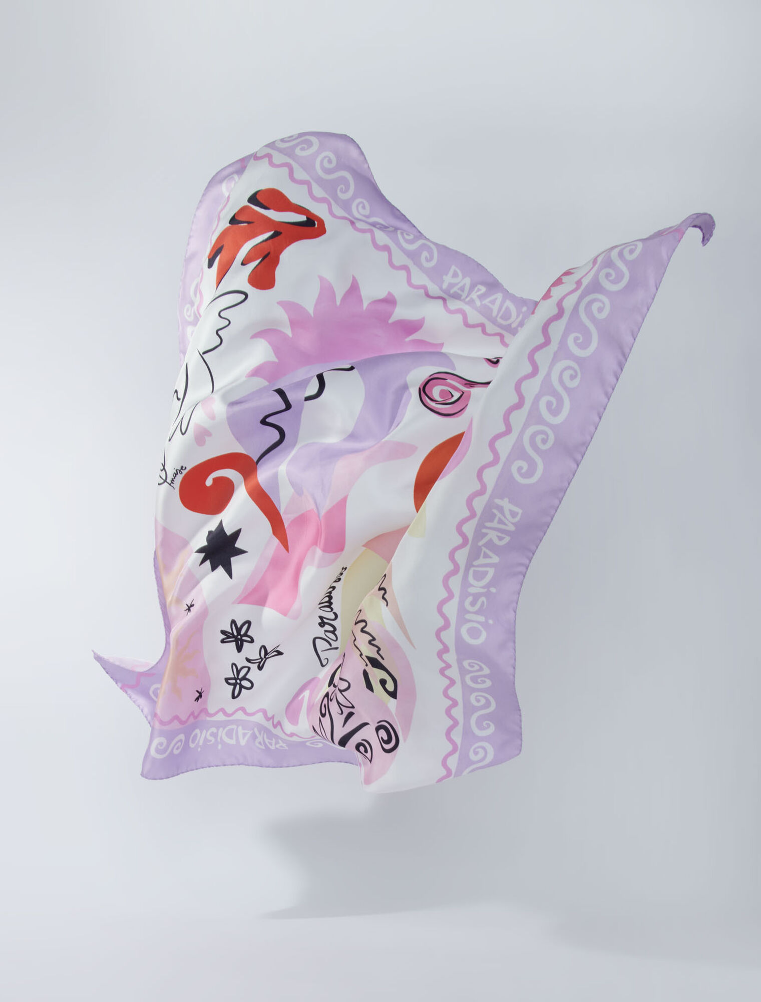 Paradisio silk scarf