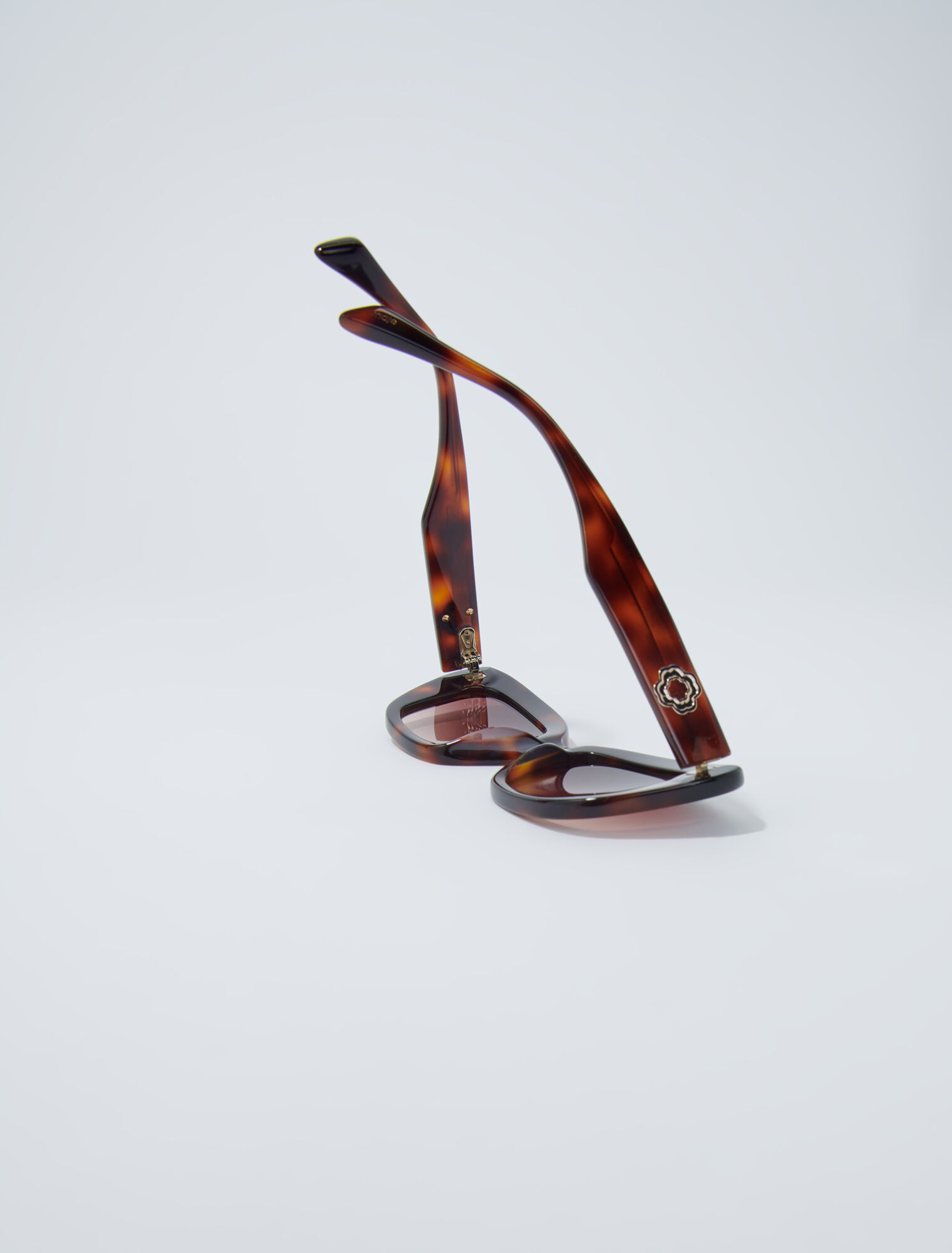 Slim acetate cat-eye glasses