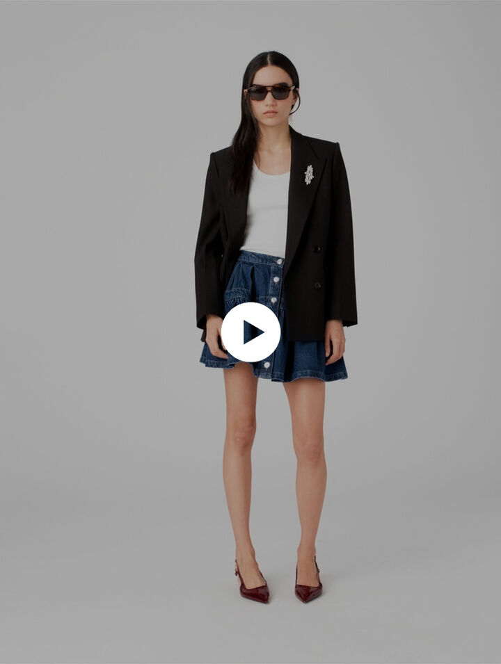 Double-breasted jacket