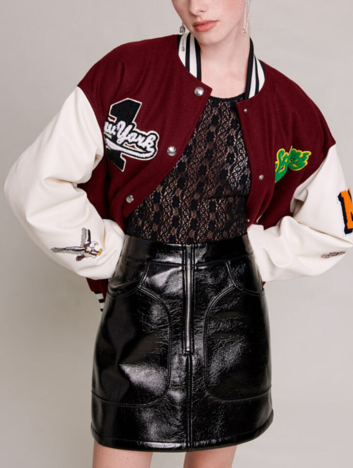 Blouson à écussons