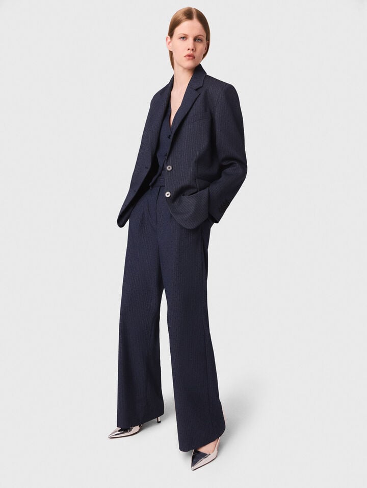 Rhinestone suit jacket