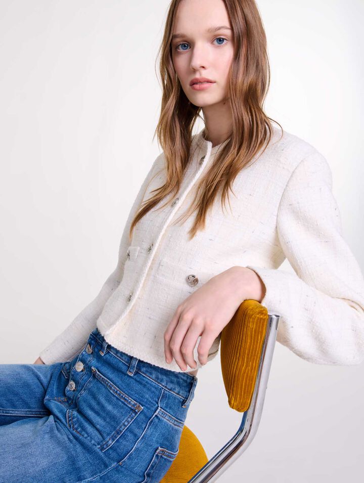 Veste en tweed
