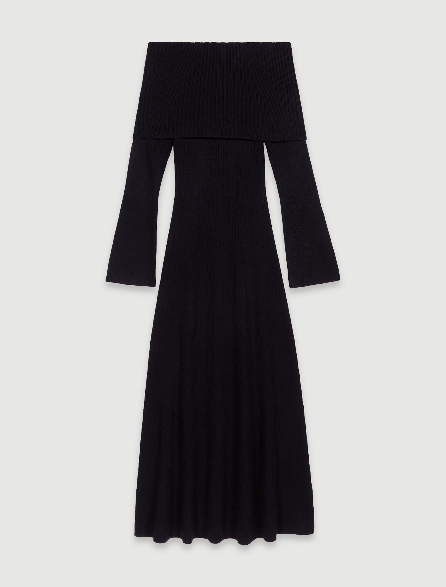 Robe longue en maille