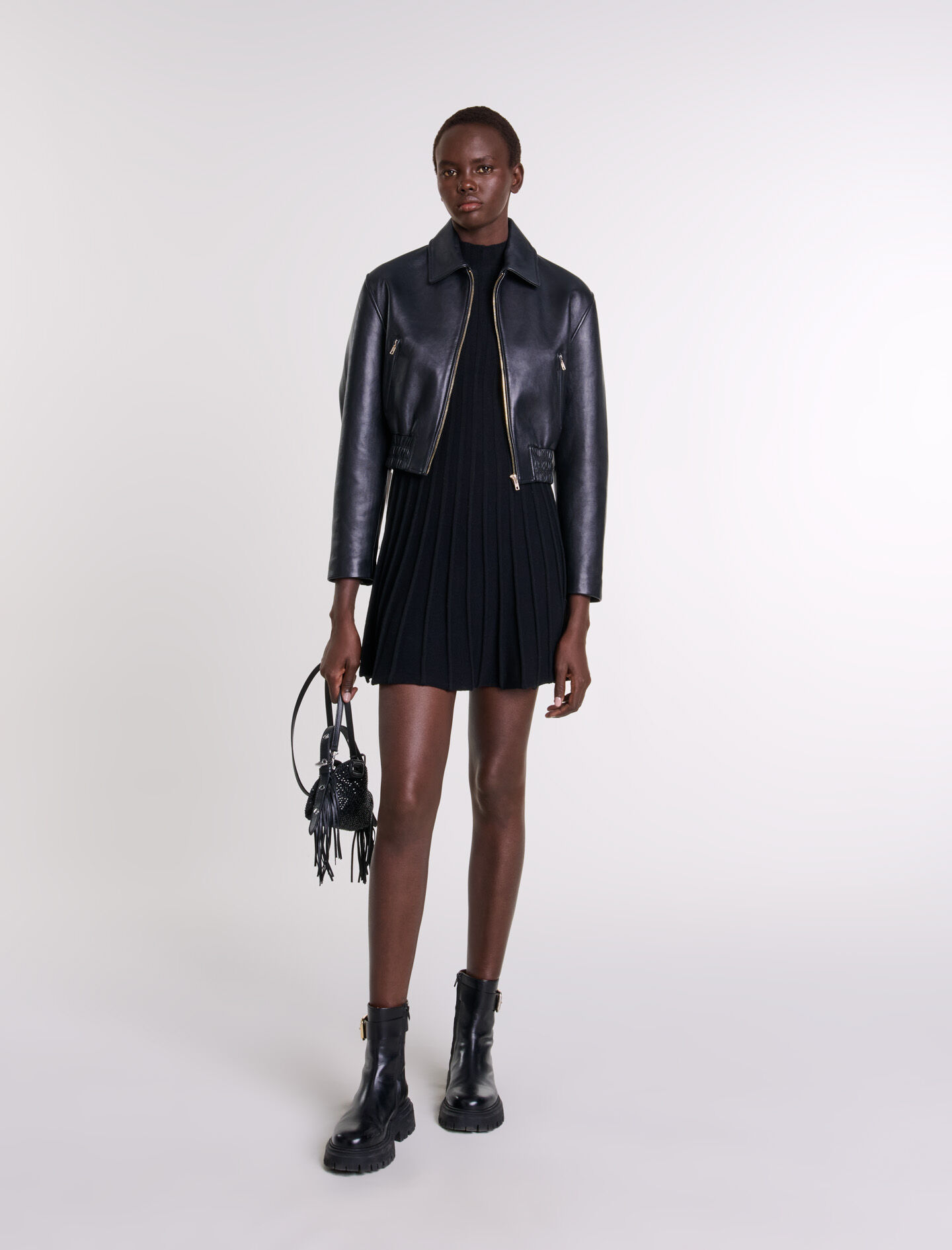 Blouson en cuir