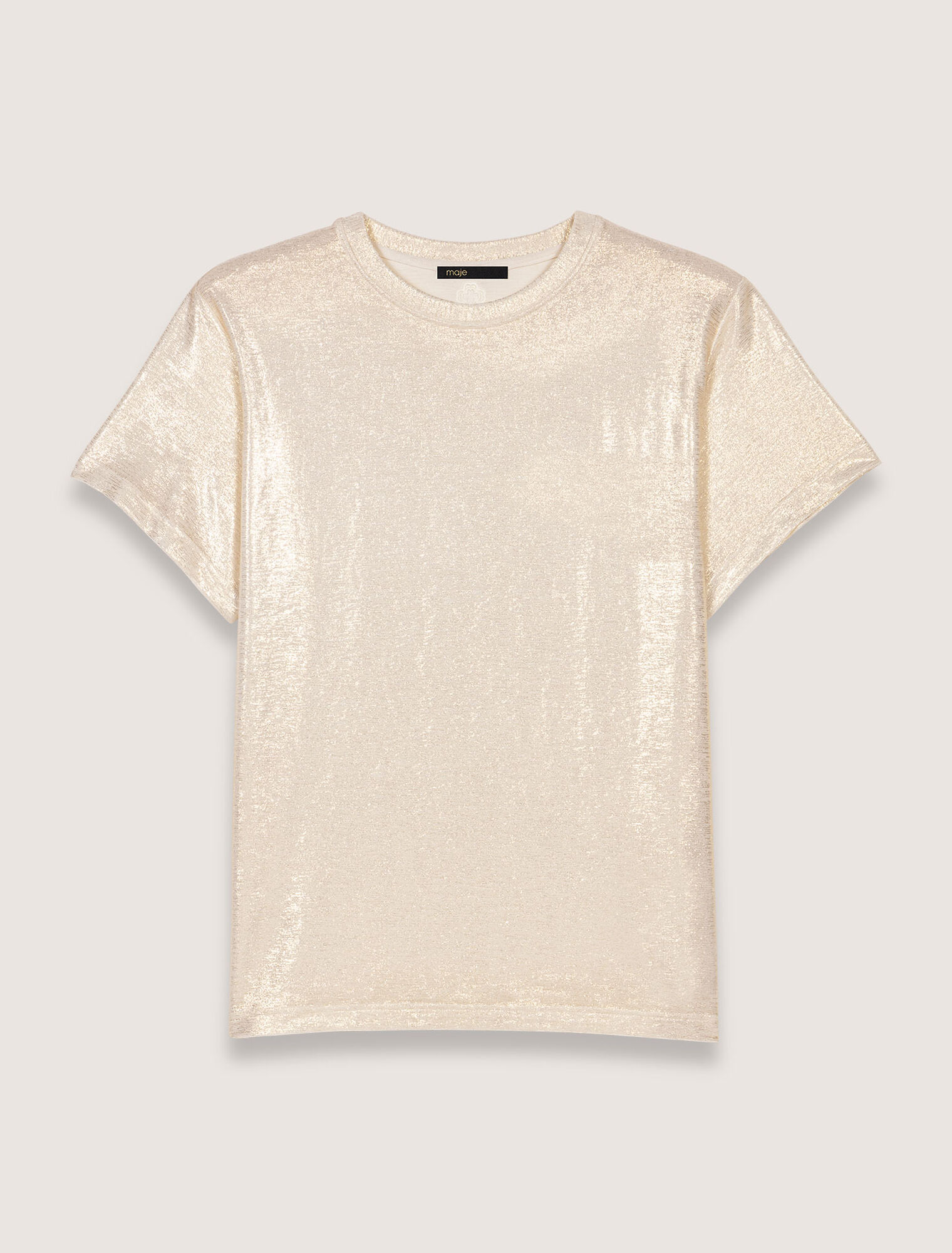 Tee-shirt lamé