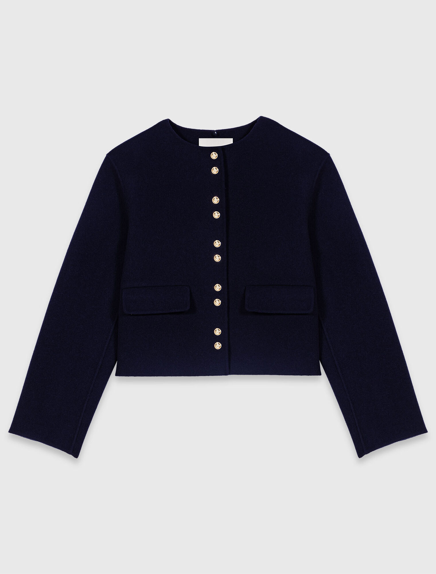 Short double-faced coat