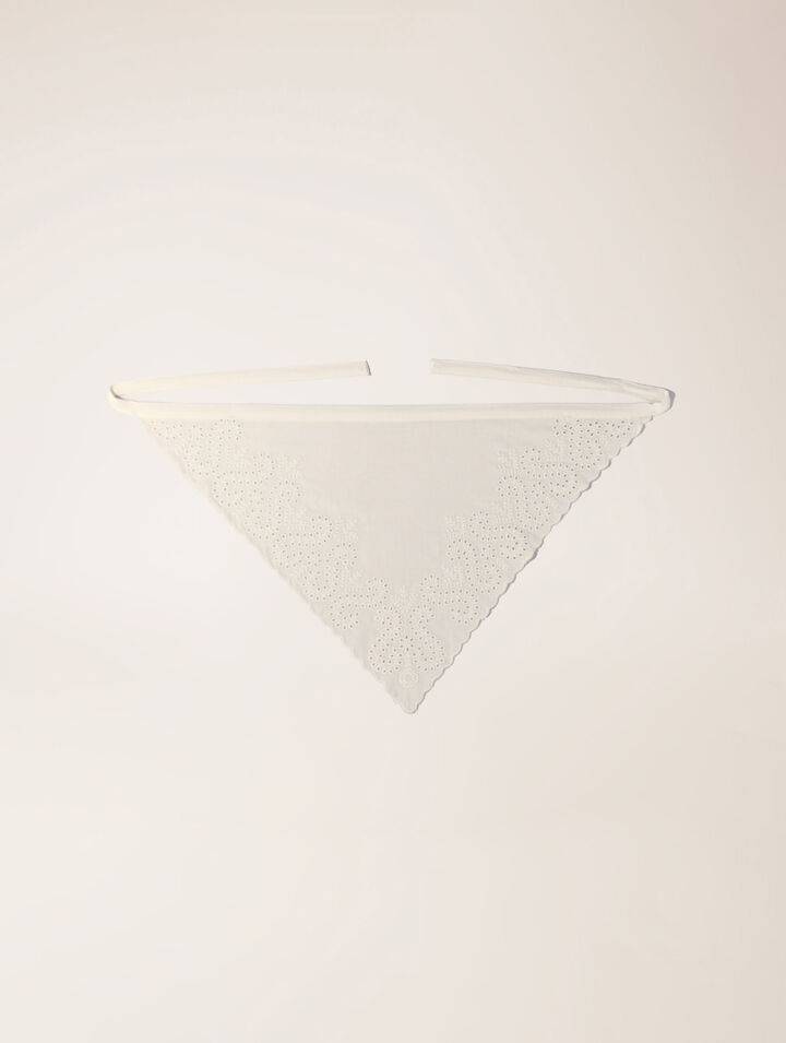Foulard triangle à nouer