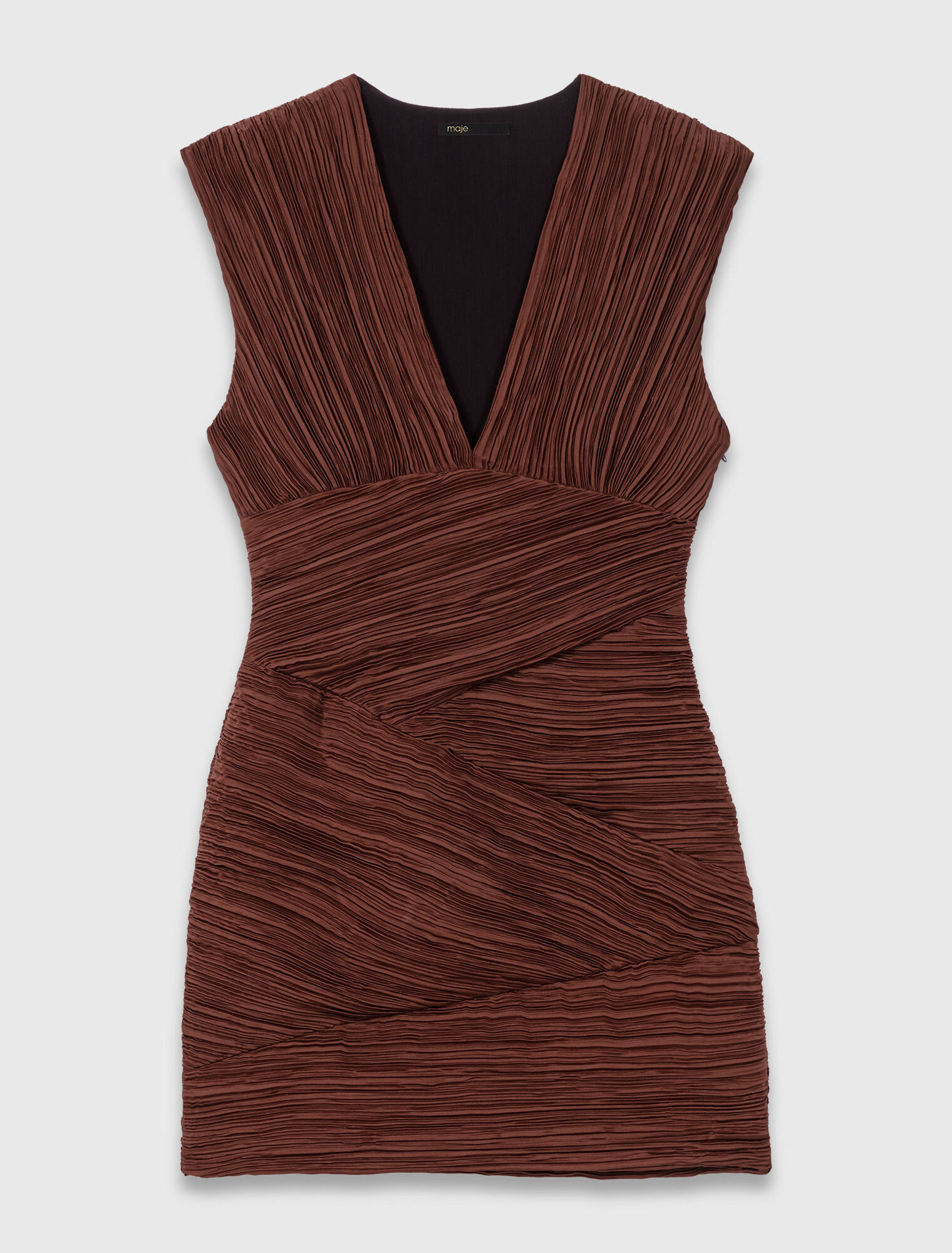 Short pleated dress
