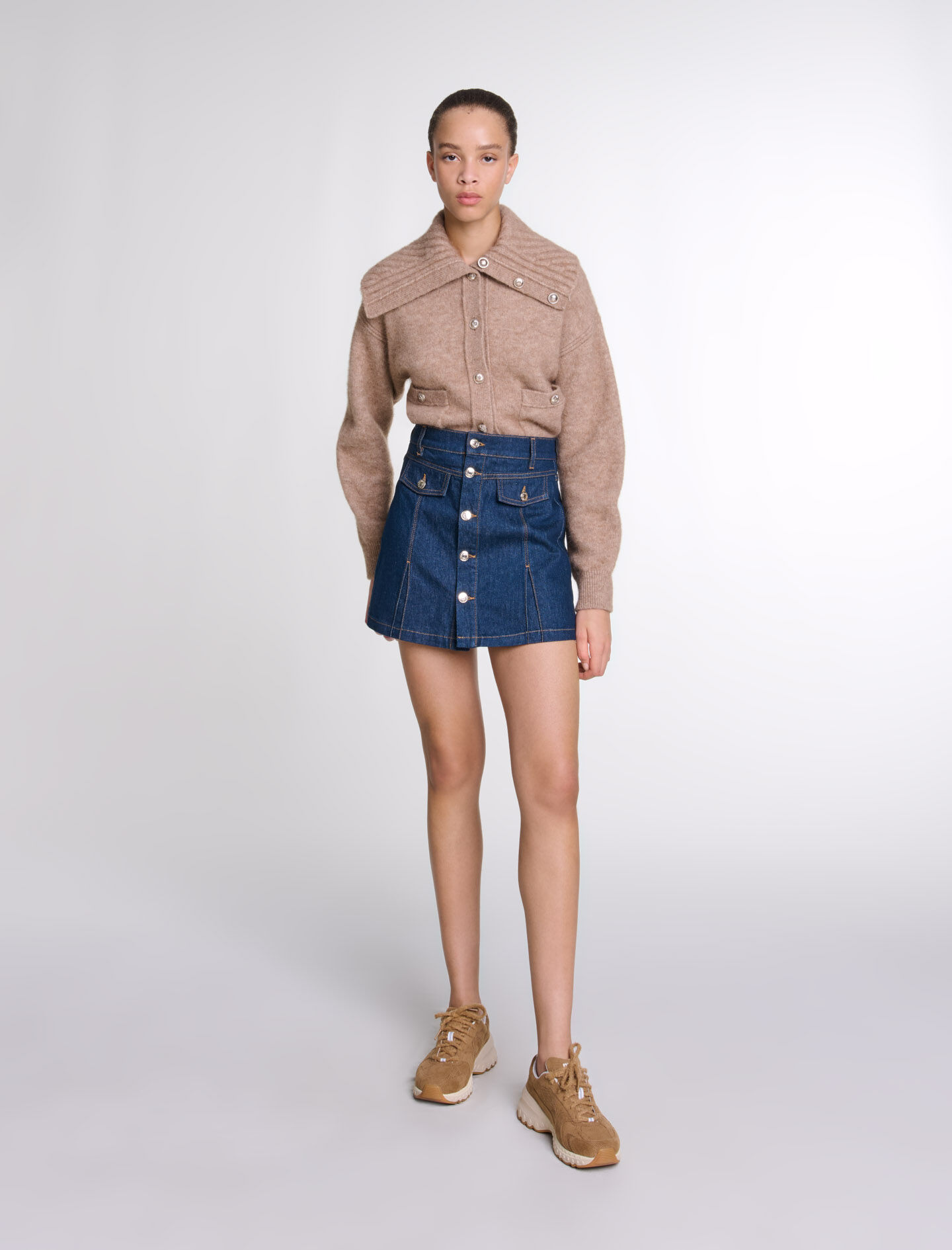 Jupe jean maje cheap