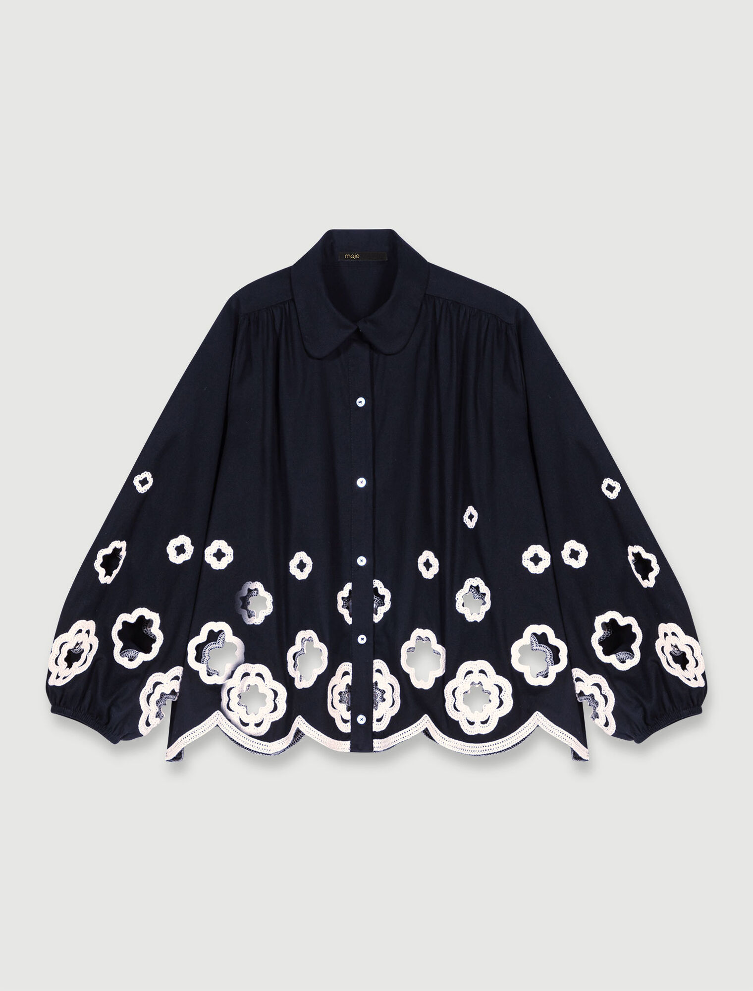 Chemise à Clovers en crochet