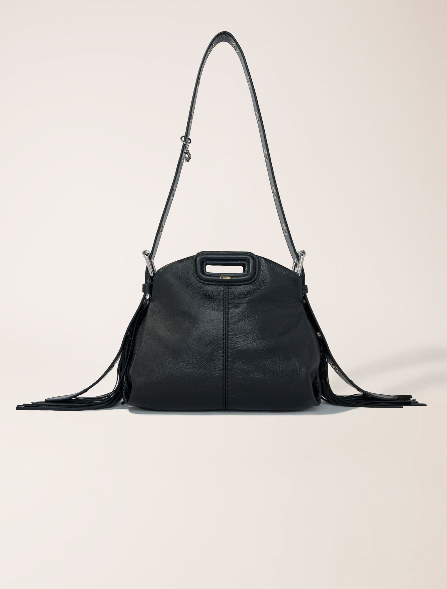Sac Miss M mini en cuir craquelé