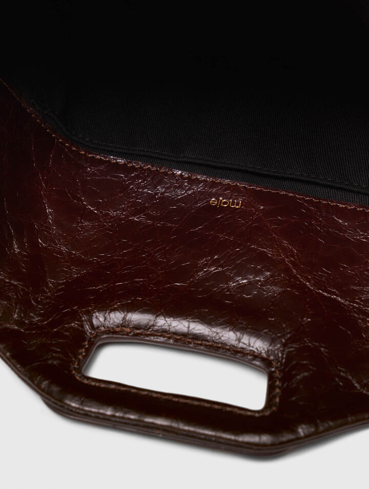 Sac Miss M en cuir craquelé