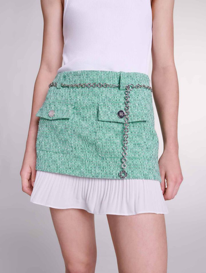 Short 2-in-1 skirt