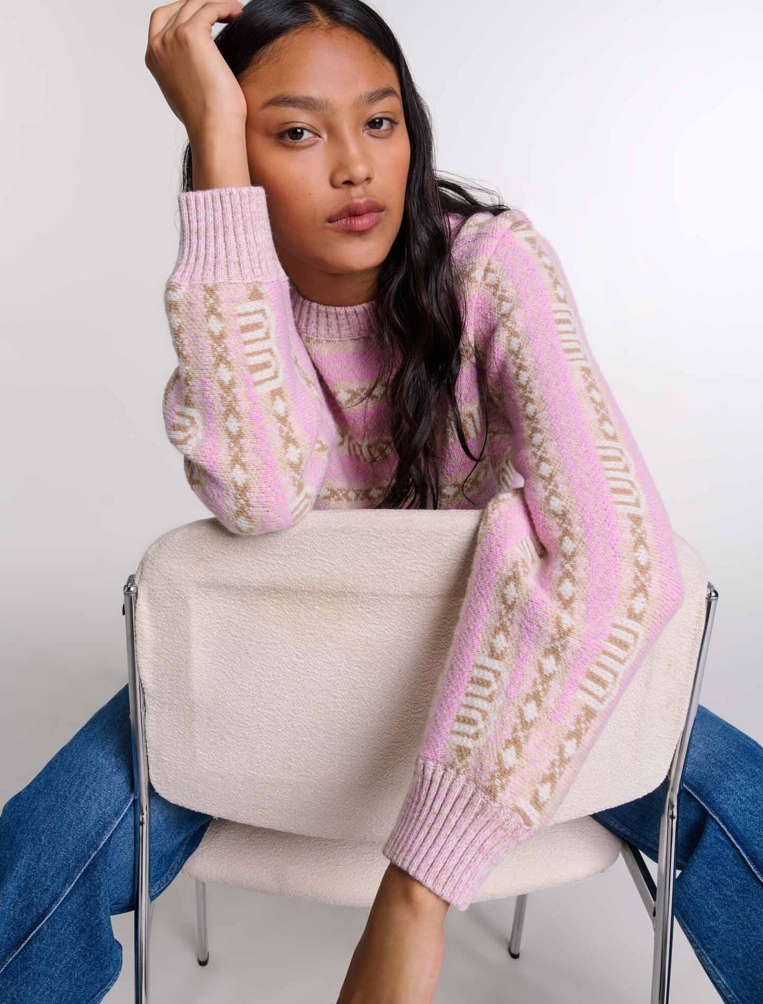 Jacquard jumper