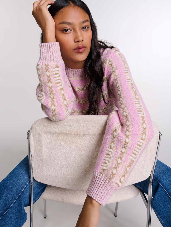 Jacquard jumper