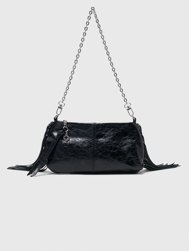 Patent leather Miss M clutch bag