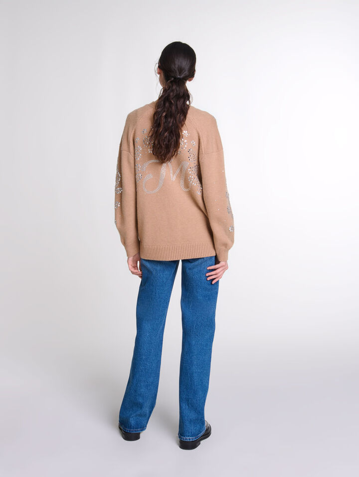 Cardigan bijoux