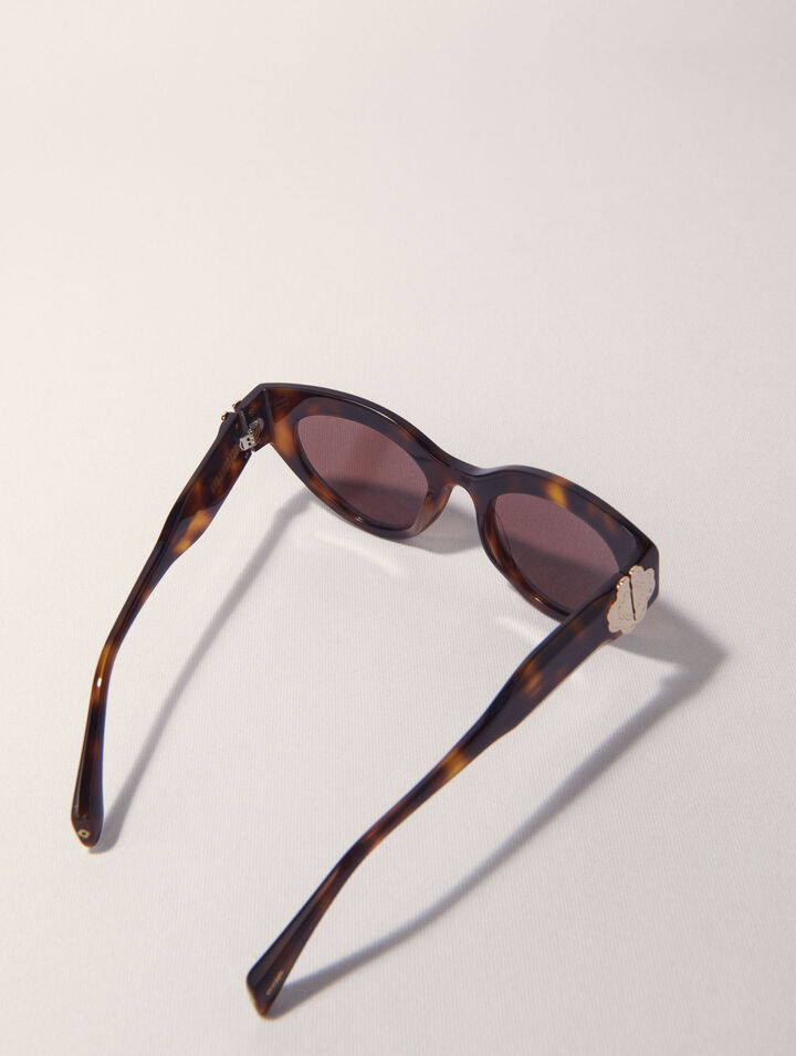 Lunettes cat eye en acétate