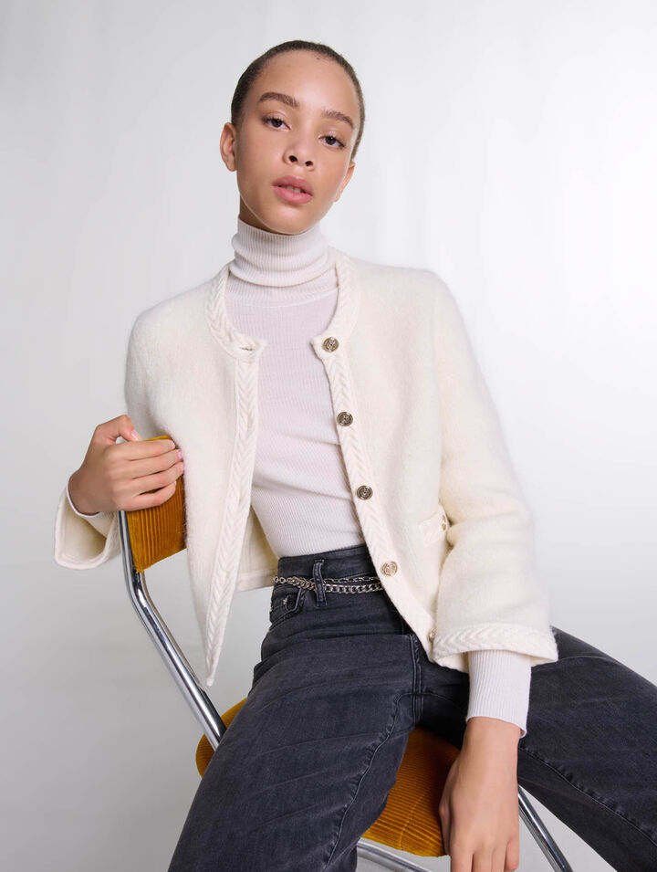 Cardigan en maille