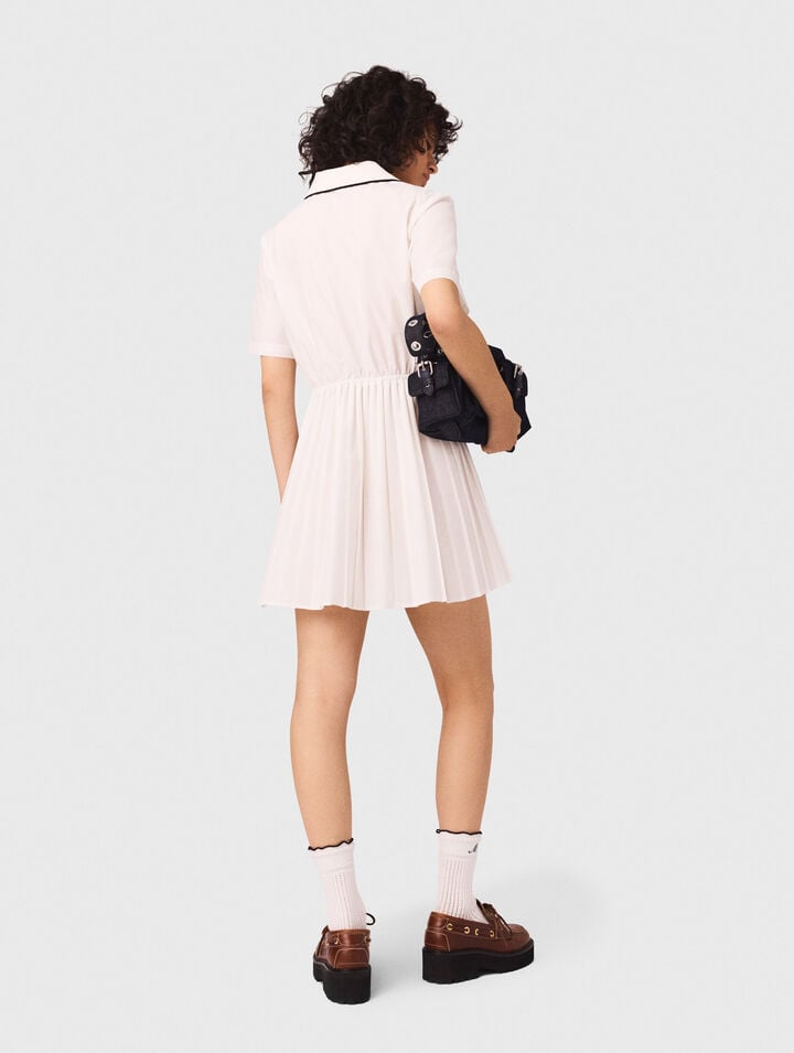 Short-sleeve shirt dress
