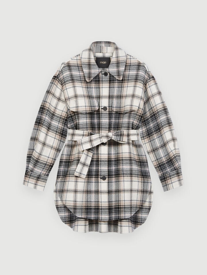 Check overshirt