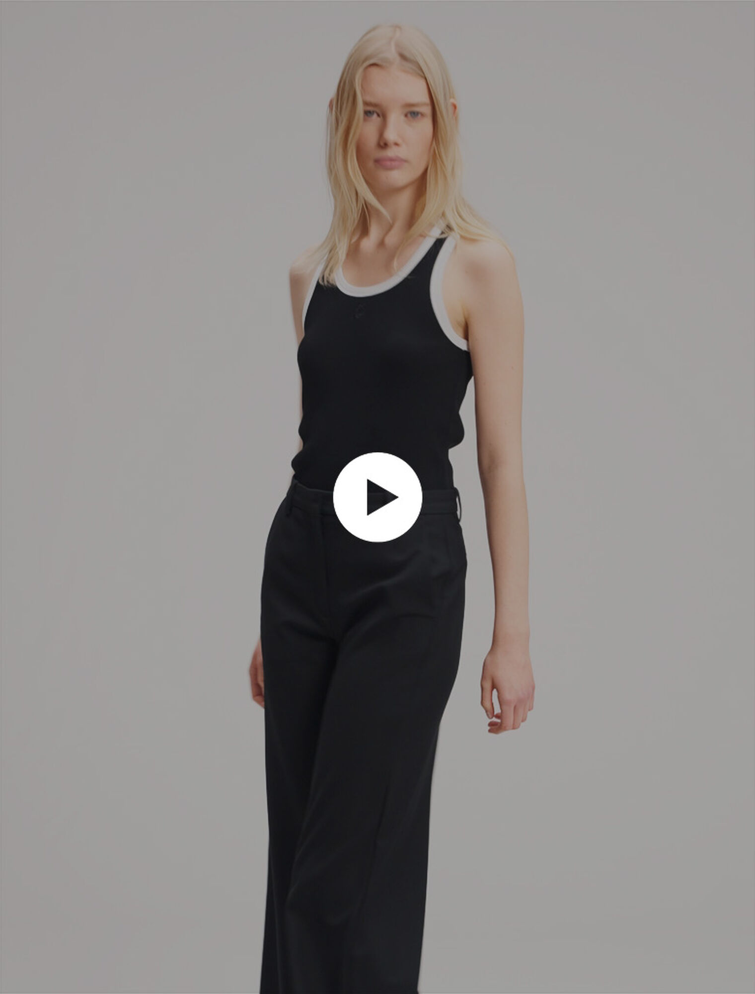 Flared trousers