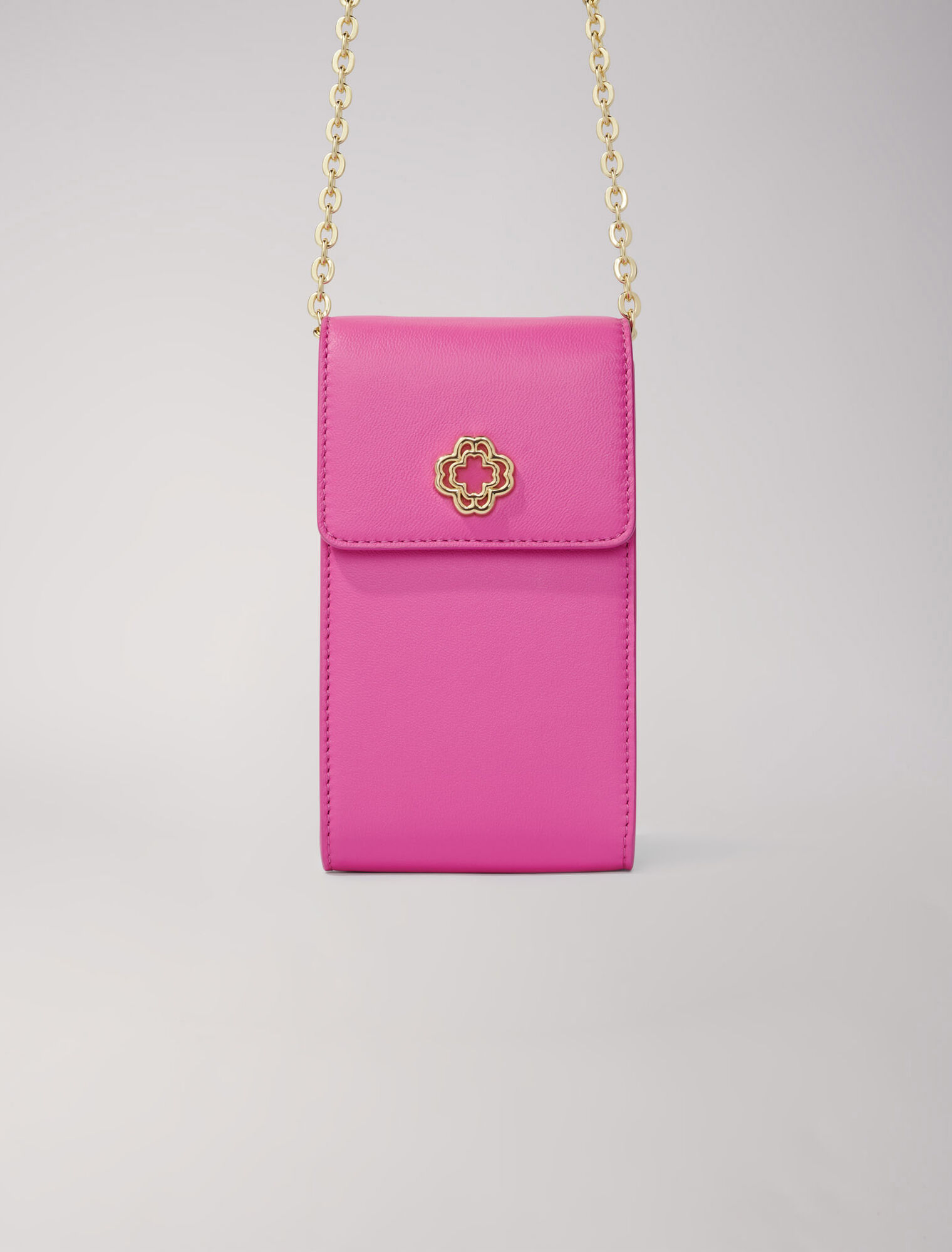 Pochette de téléphone en cuir
