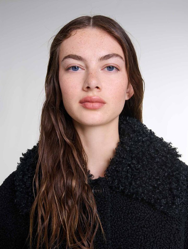Veste en bouclette