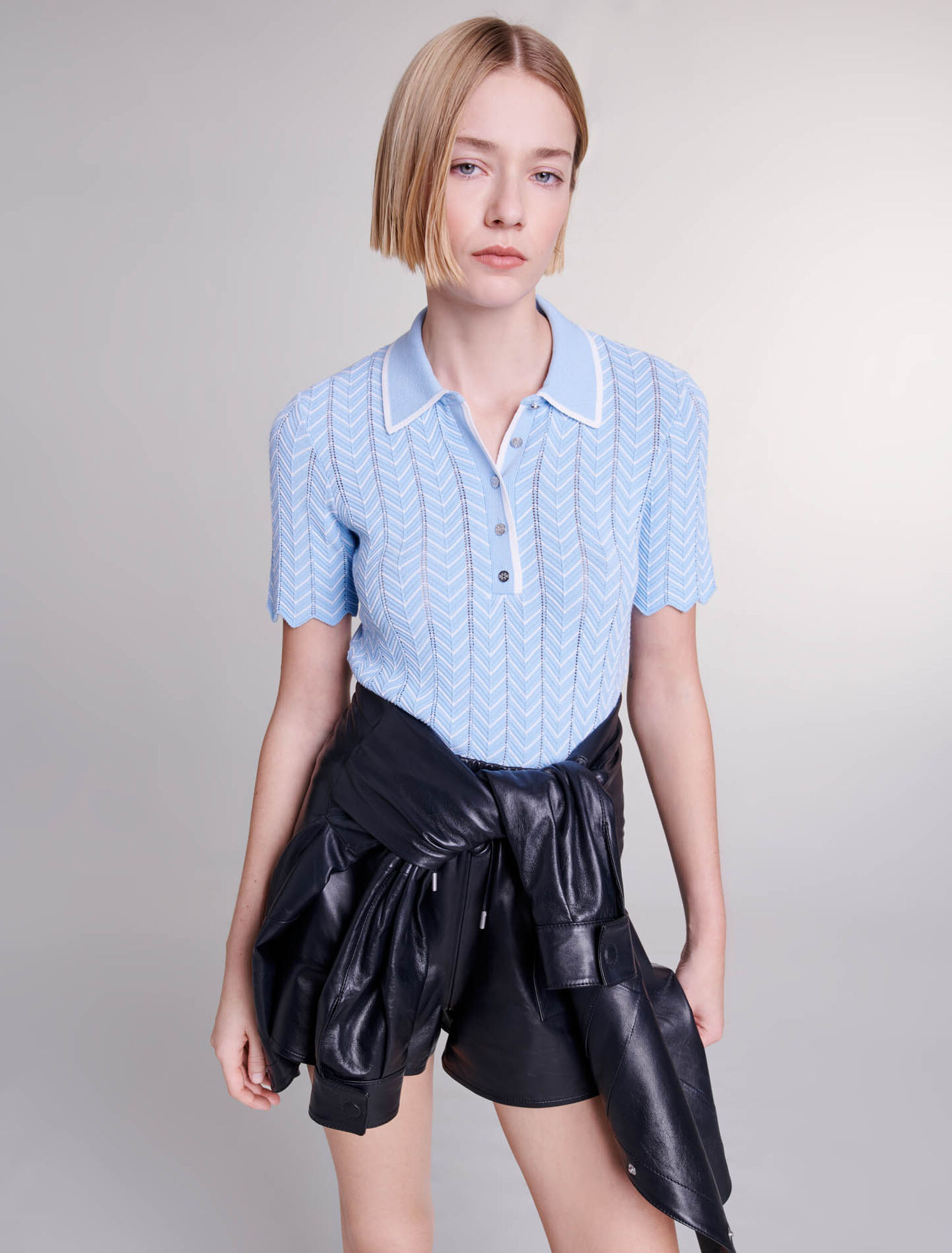 Top en maille