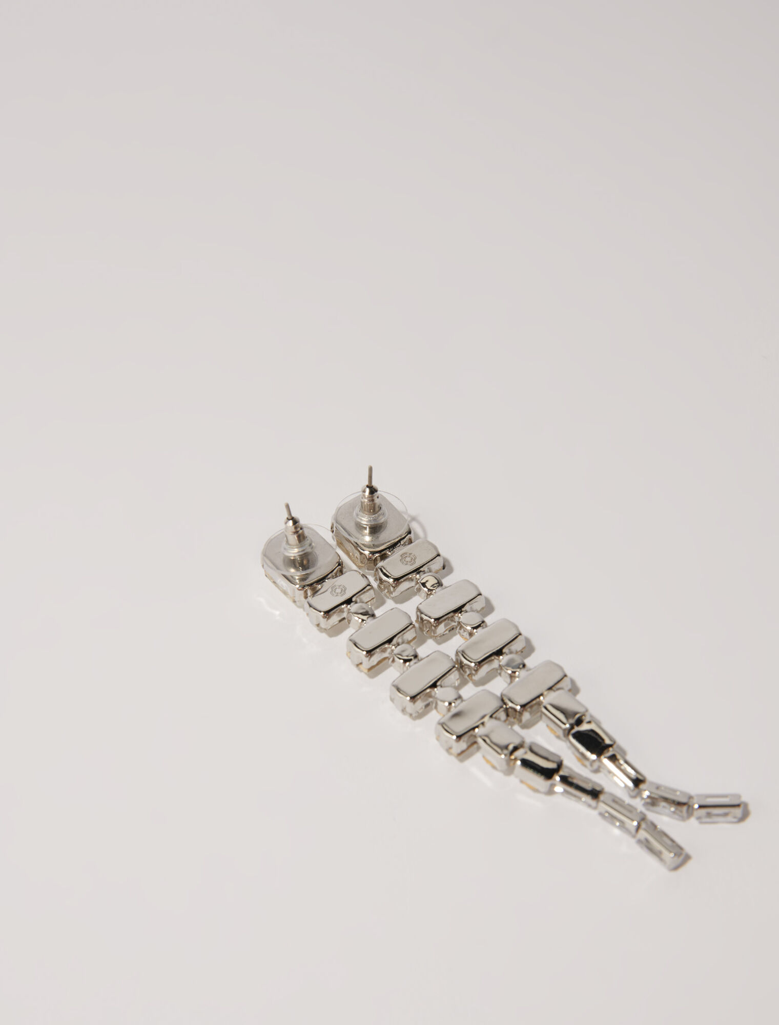 Boucles d'oreilles strass cascade
