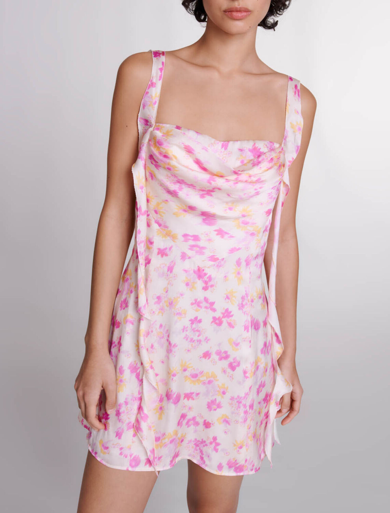 Short floral dress
