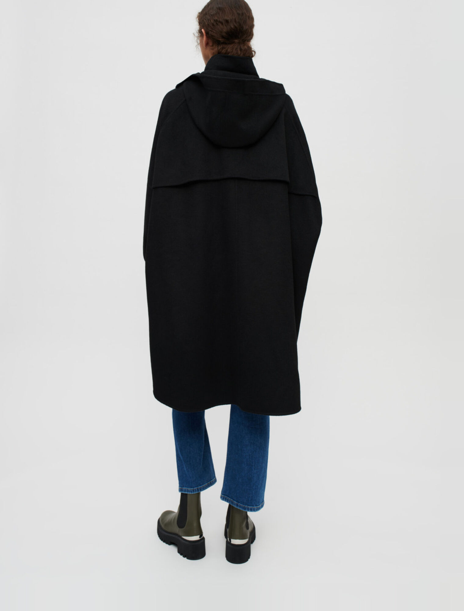 Double-sided oversize coat