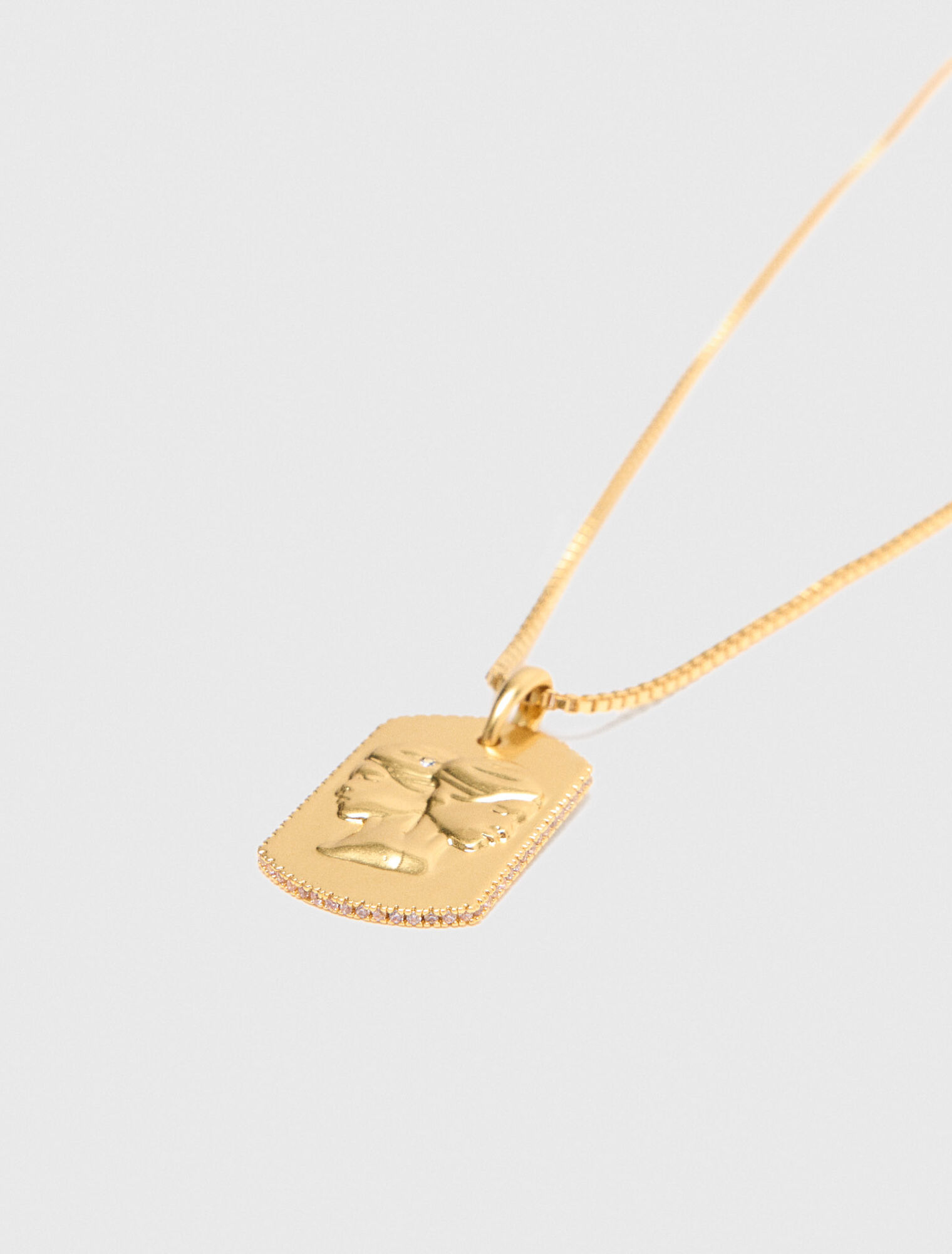 Collier plaque signe du zodiaque
