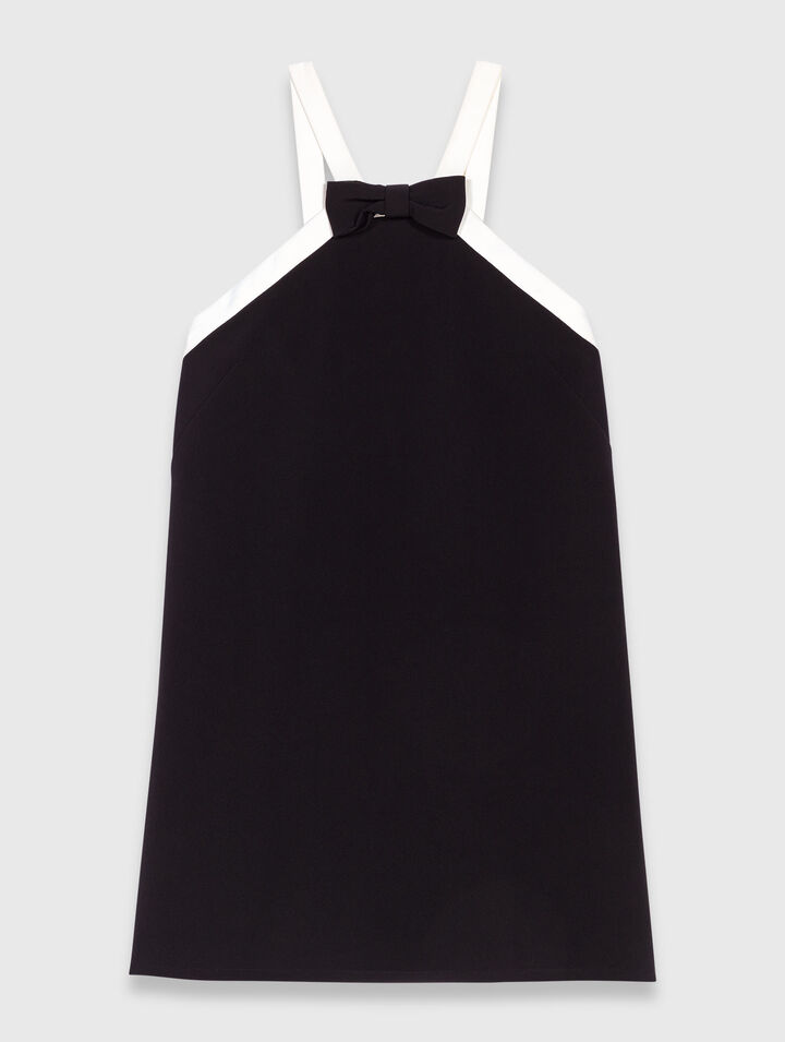 Robe de smoking en crêpe lourd