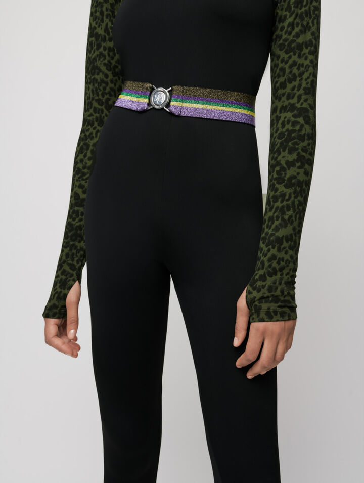 Printed mini crop top