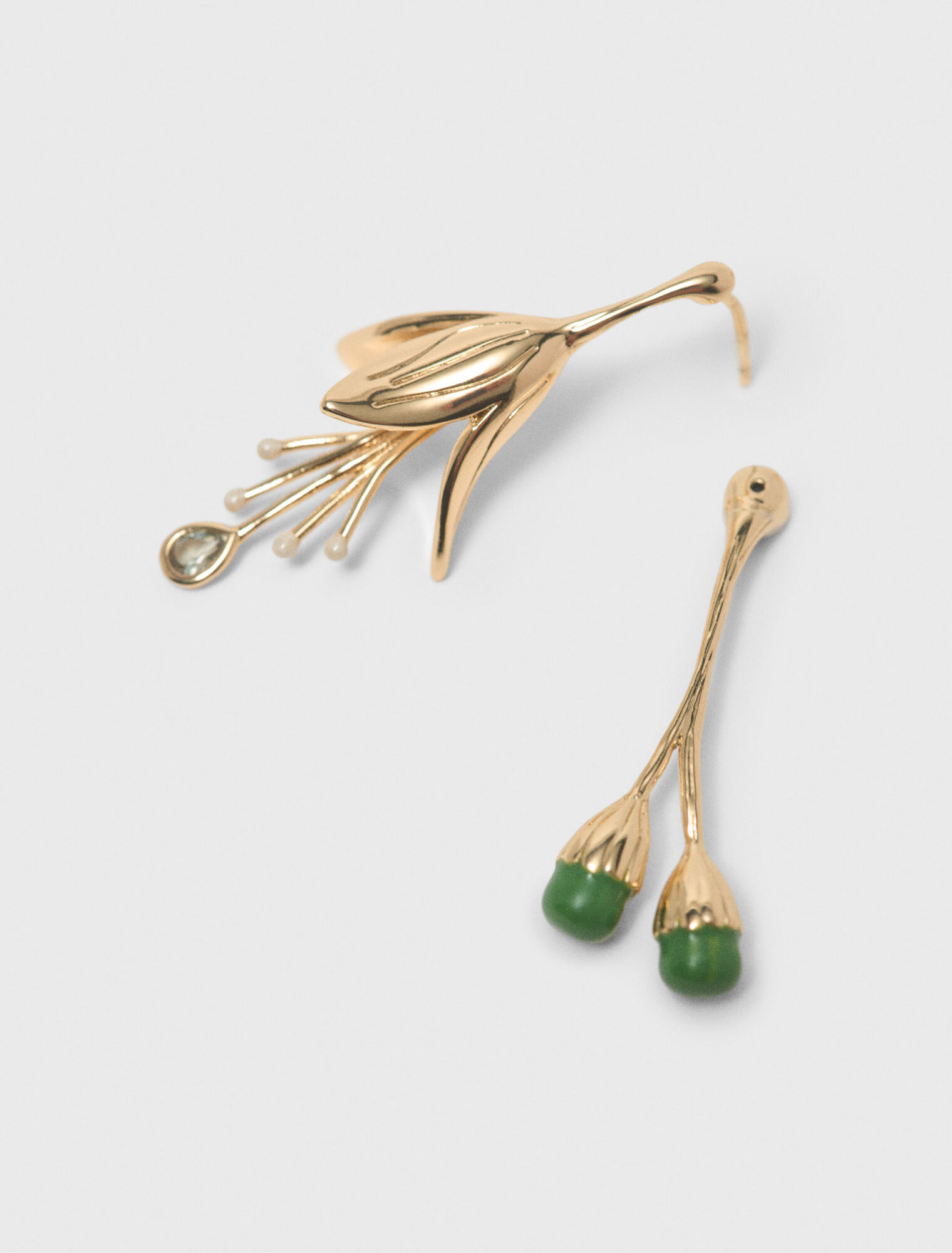 Boucles d'oreille tulipes