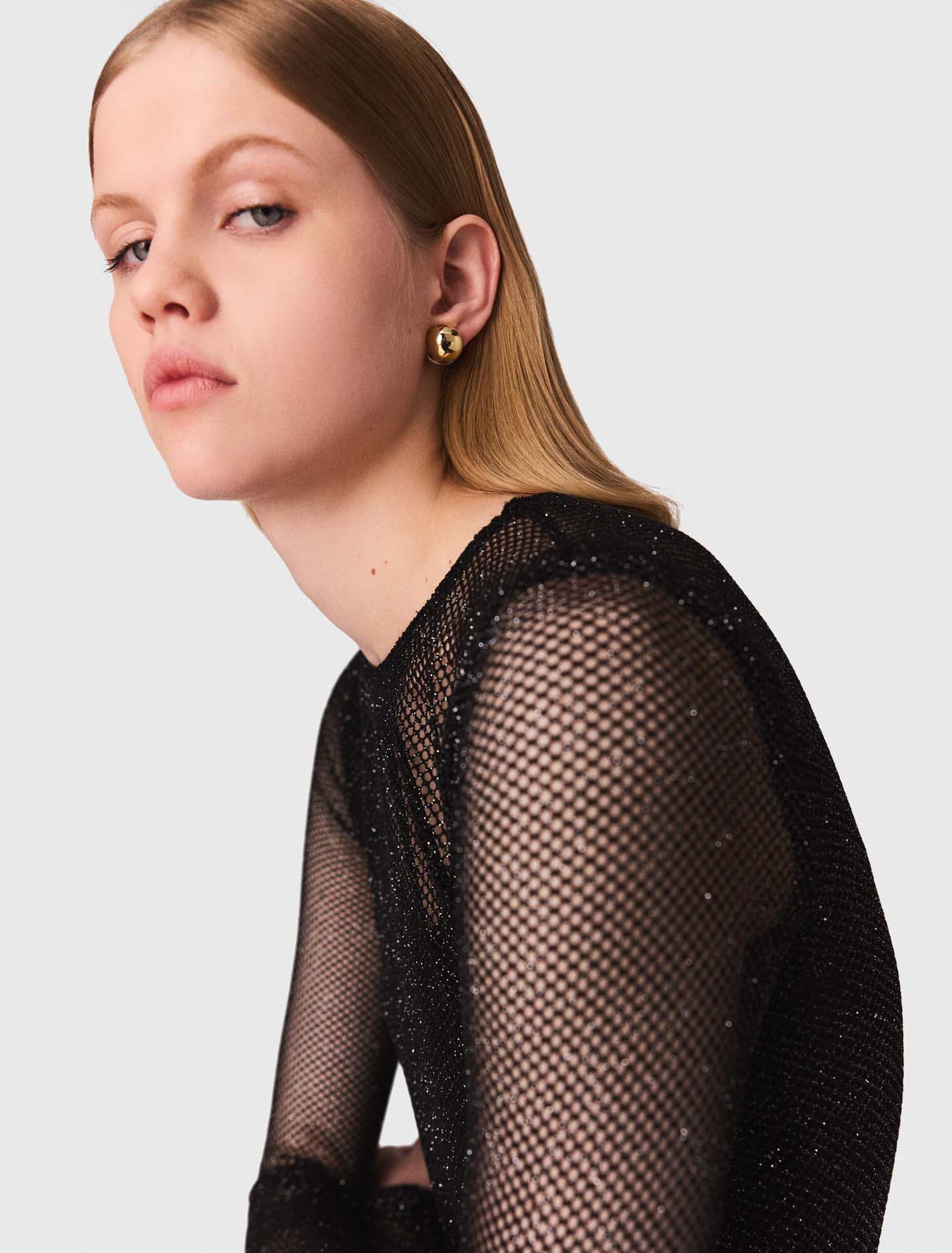 Diamanté jersey top