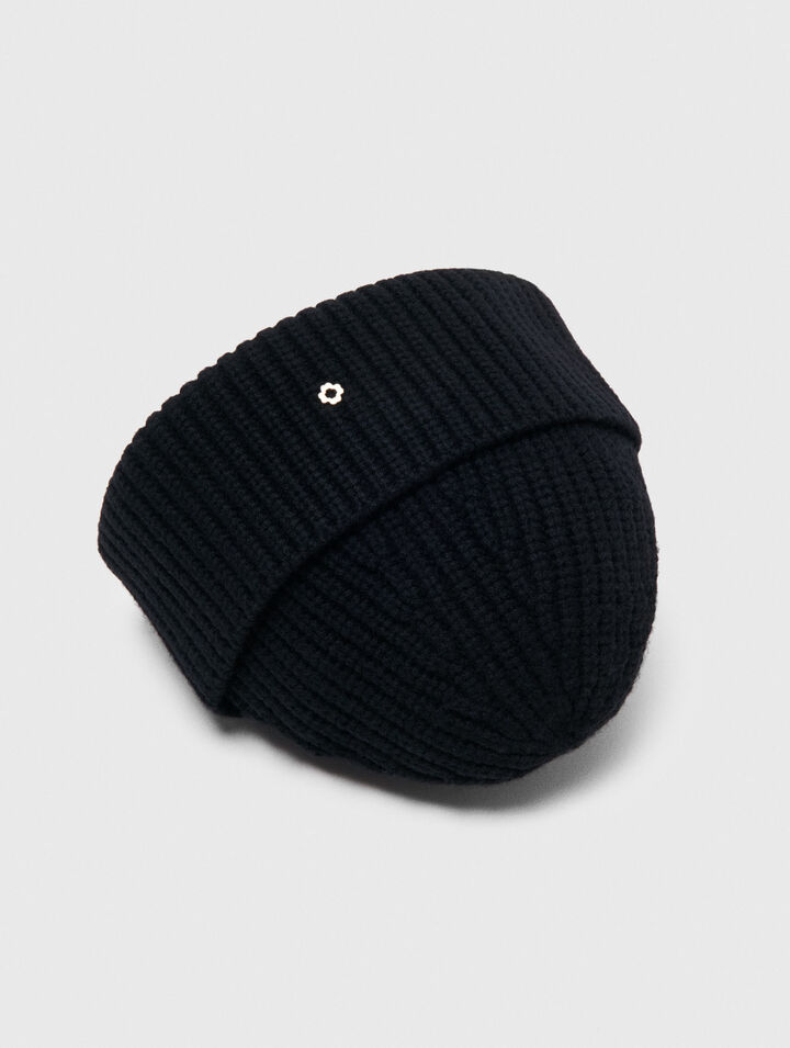 Bonnet en laine et cachemire