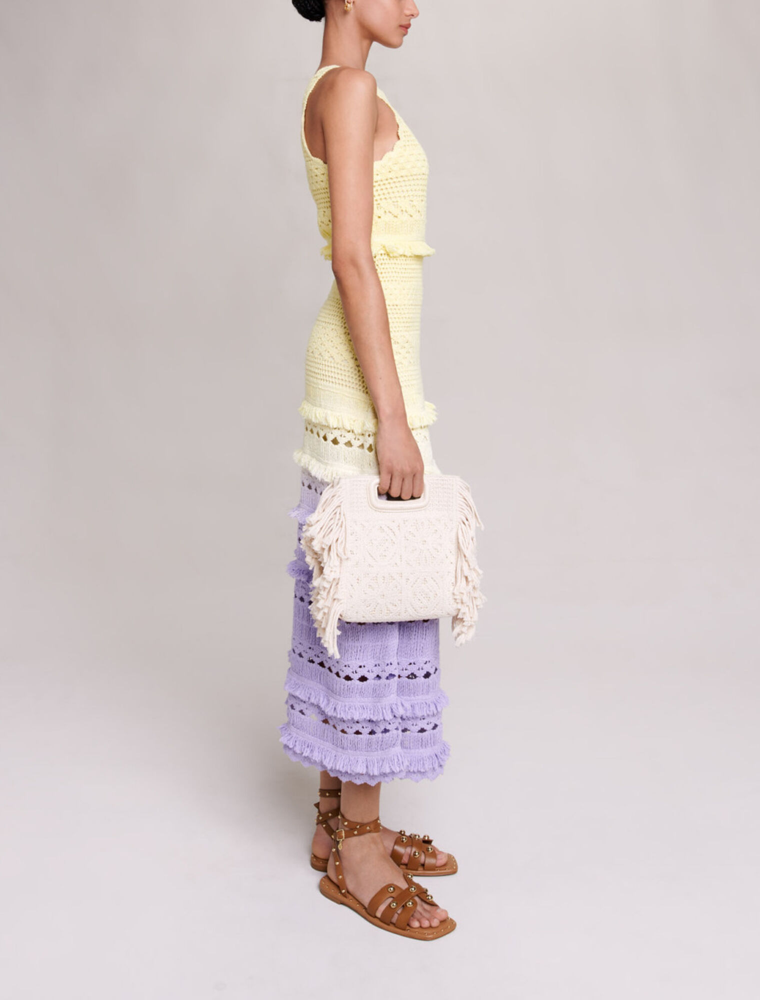 Crochet maxi dress