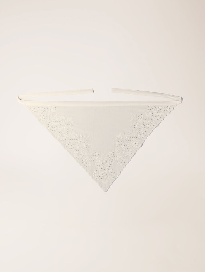 Foulard triangle à nouer
