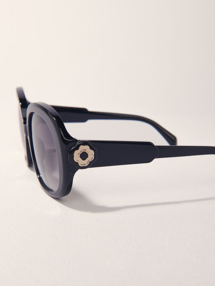 Lunettes rondes en acétate