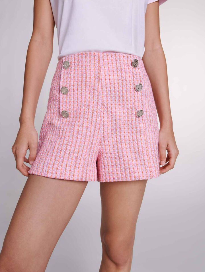 Tweed shorts