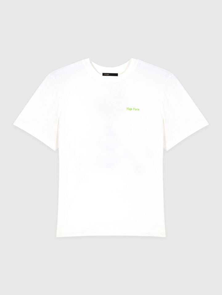 Tee shirt &agrave; imprim&eacute; estival