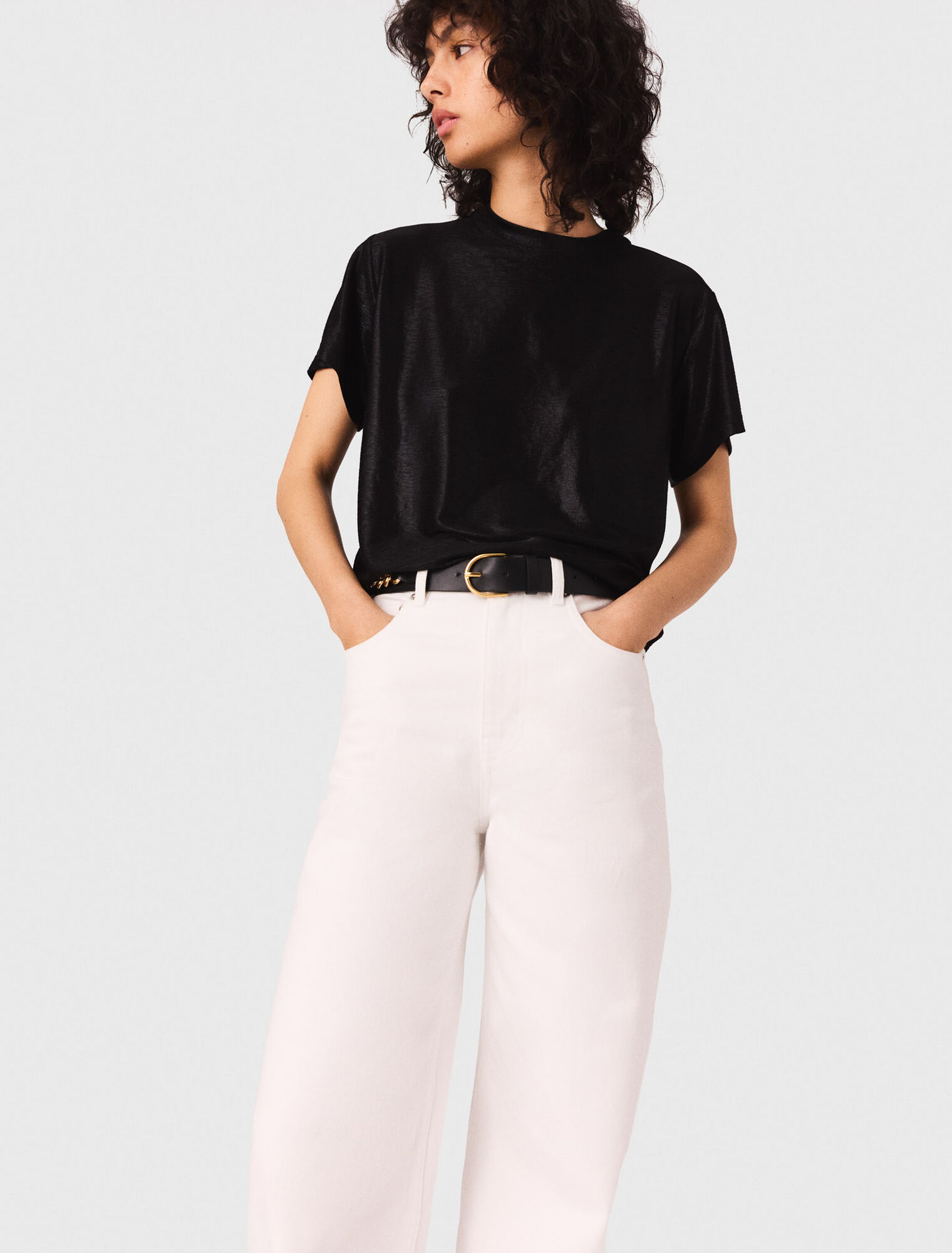 Tee-shirt lamé