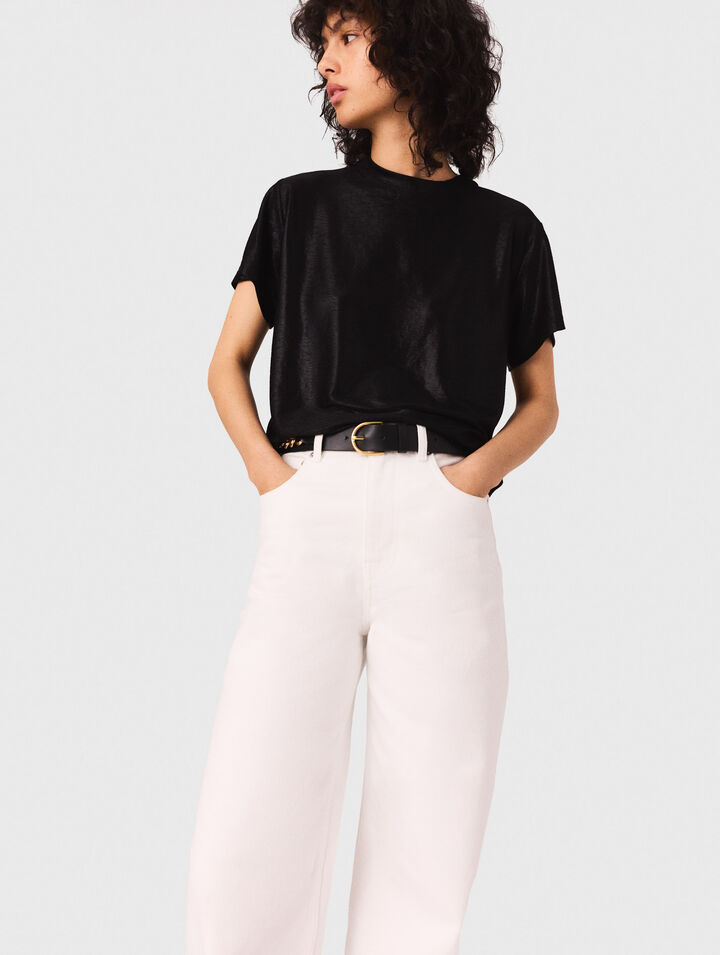 Tee-shirt lamé