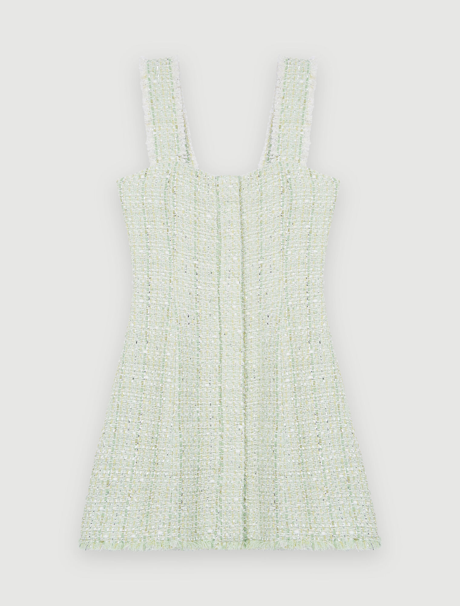 Shiny tweed dress