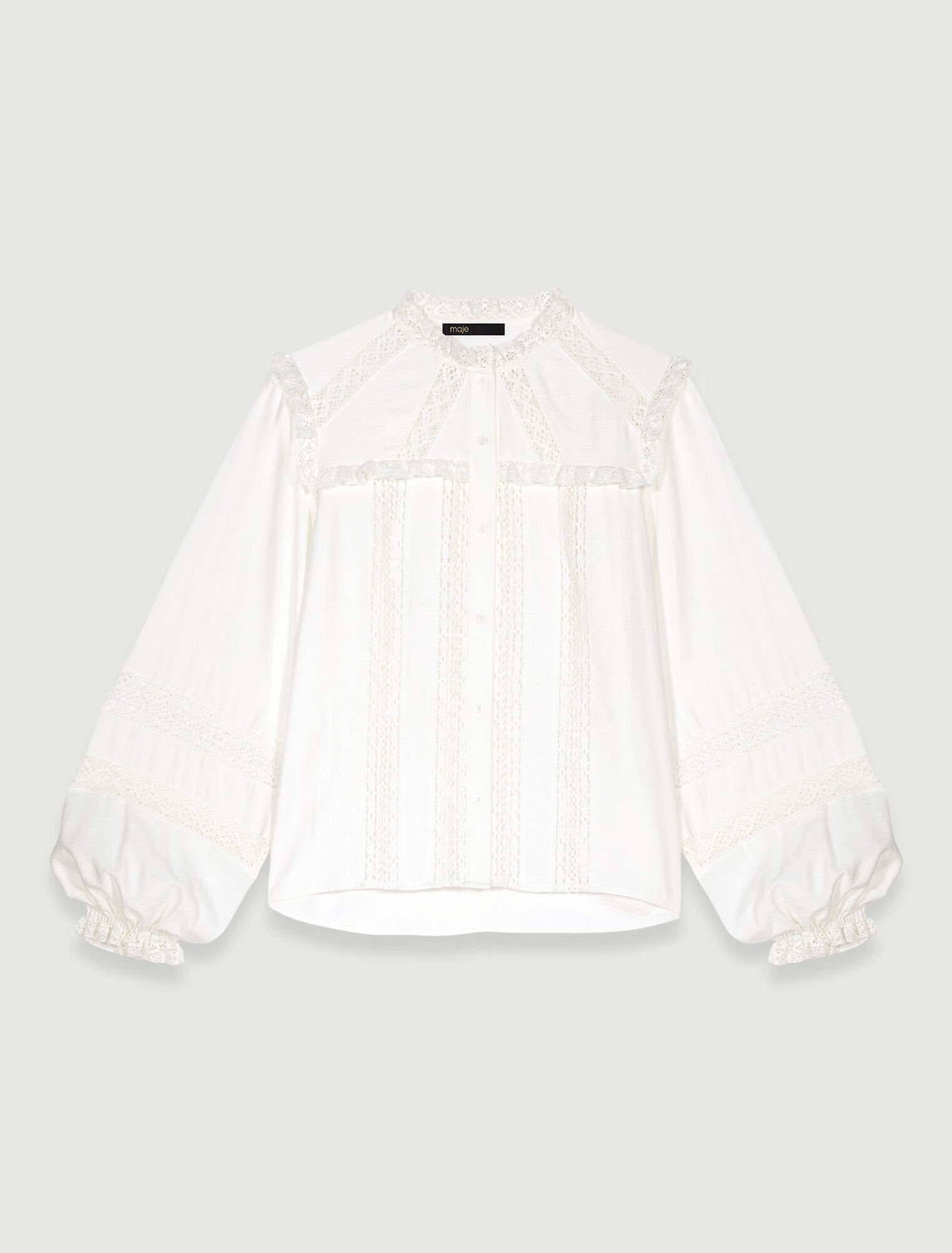 Openwork shirt