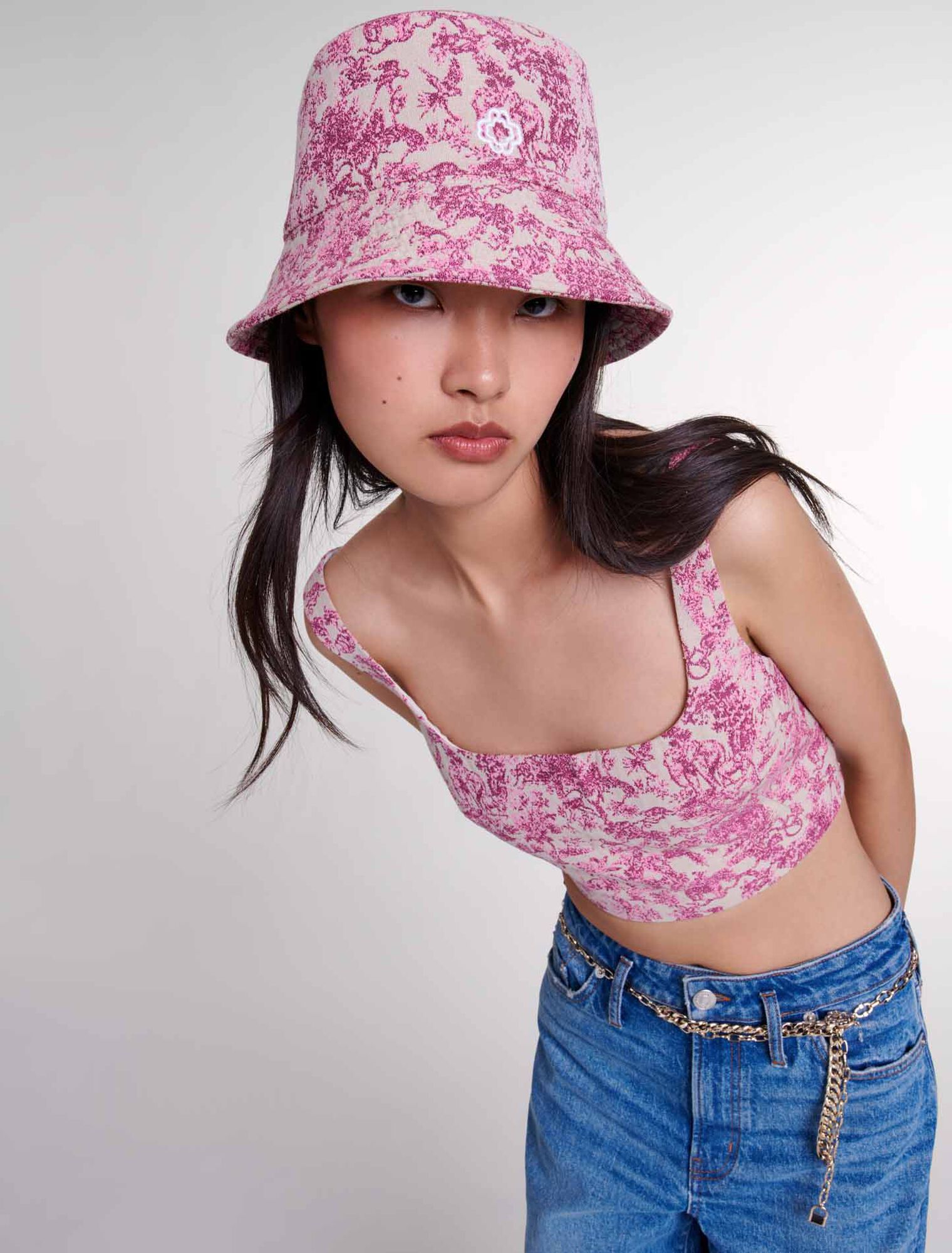 Brassière imprimée